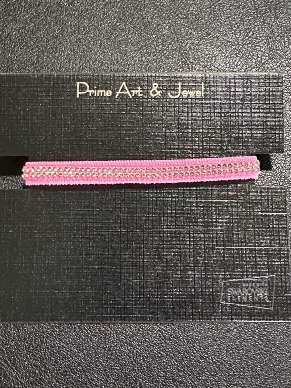 Pink Prime Art & Jewel Adjustable Swarovski Element Bracelet